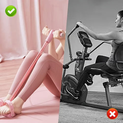 Multifunction Pedal Resistance Band, Elastic Pull Rope Fitness, Full-Body Workout at Home Gym, Exercise Sit-up, Yoga, Abdominal Training Summervibes Last Day 90% OFF 🔥