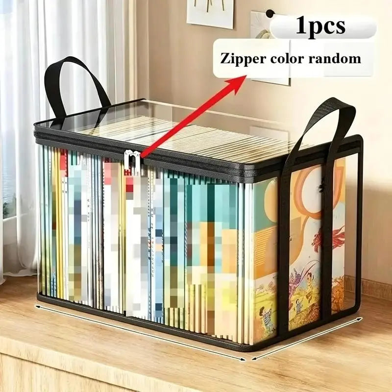 Clear Multi-Purpose Storage Box — See Everything Fast & Keep Books, Clothes, Toys Neatly Organized | Last Day 50% OFF 🔥
