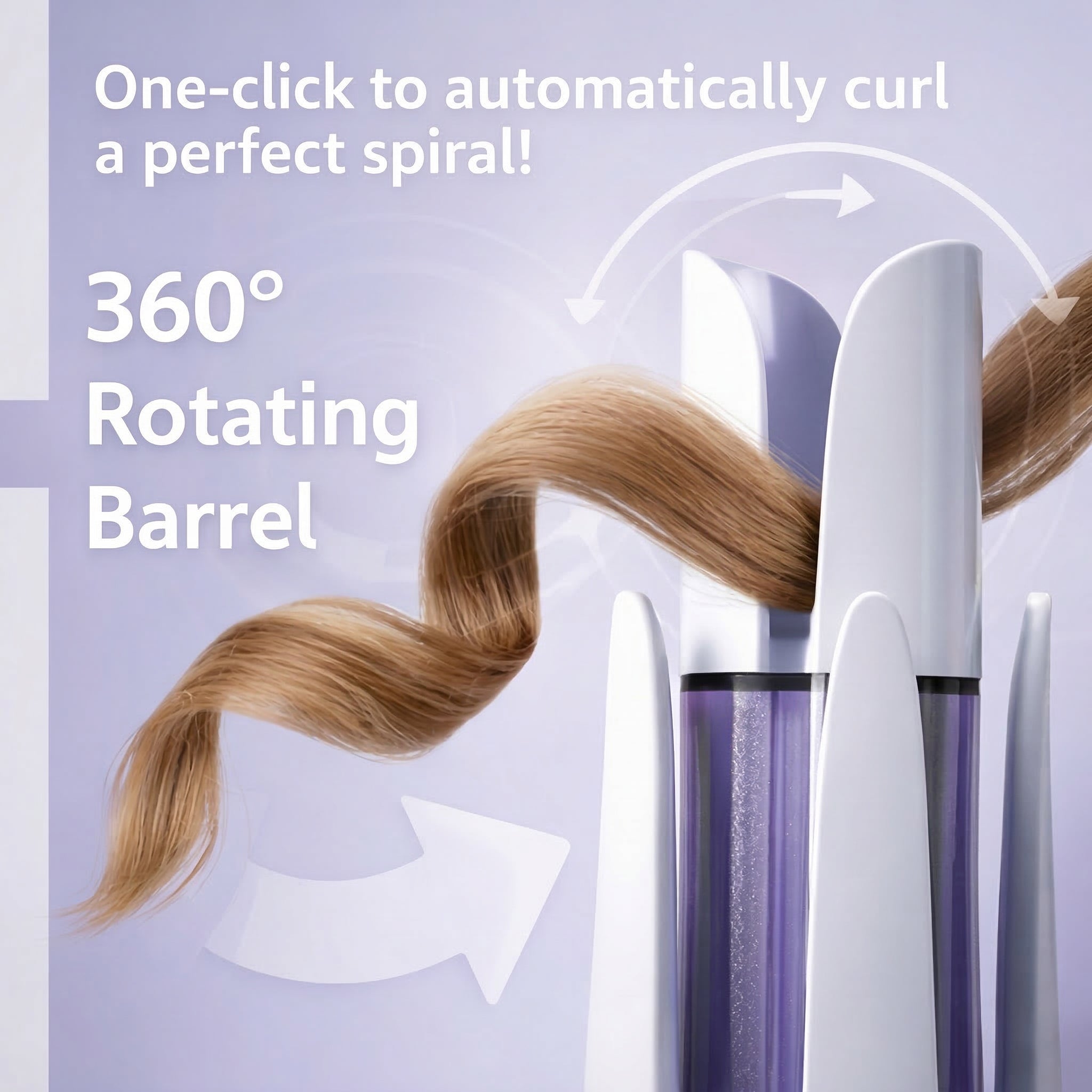 Automatic Rotating Hair Curler