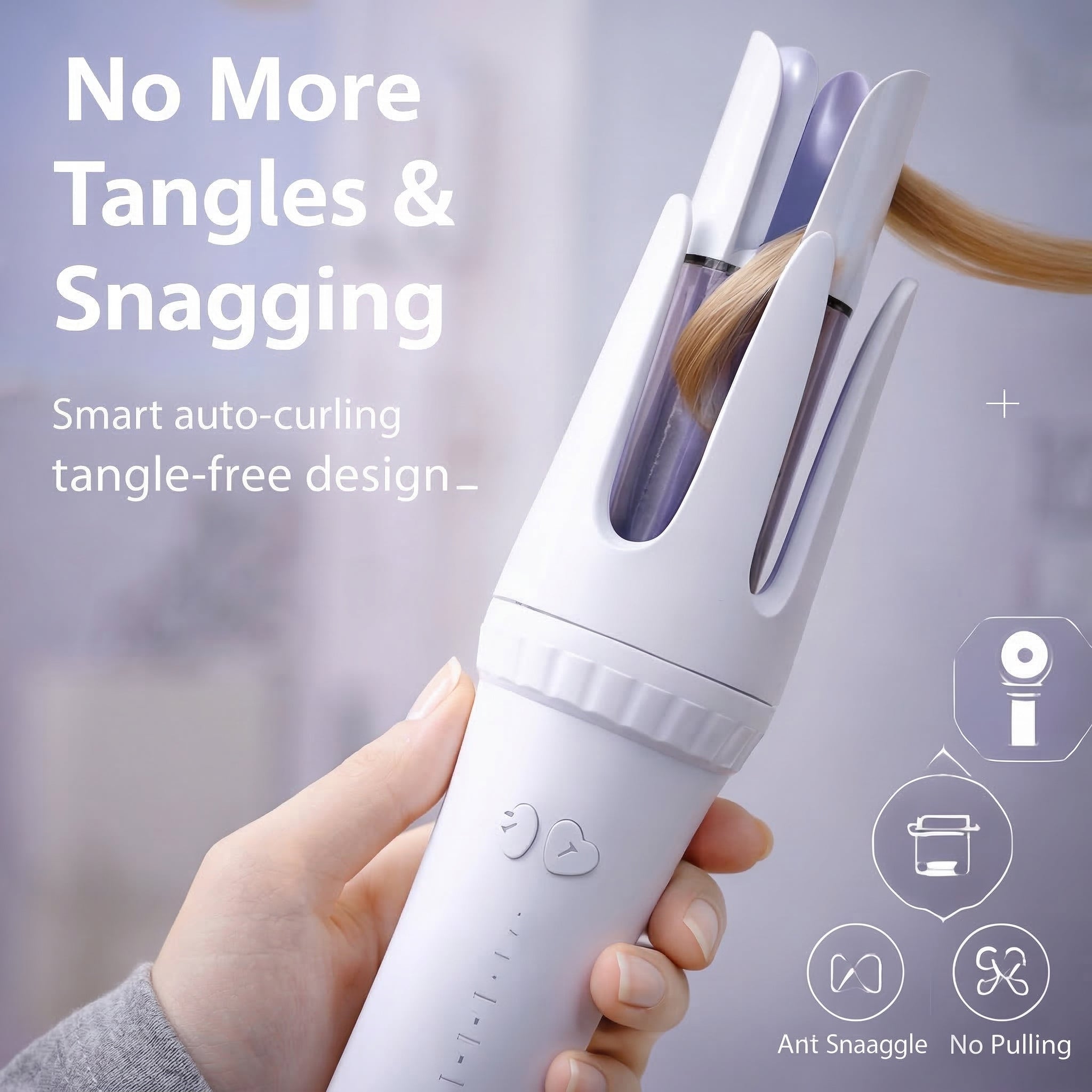 Automatic Rotating Hair Curler