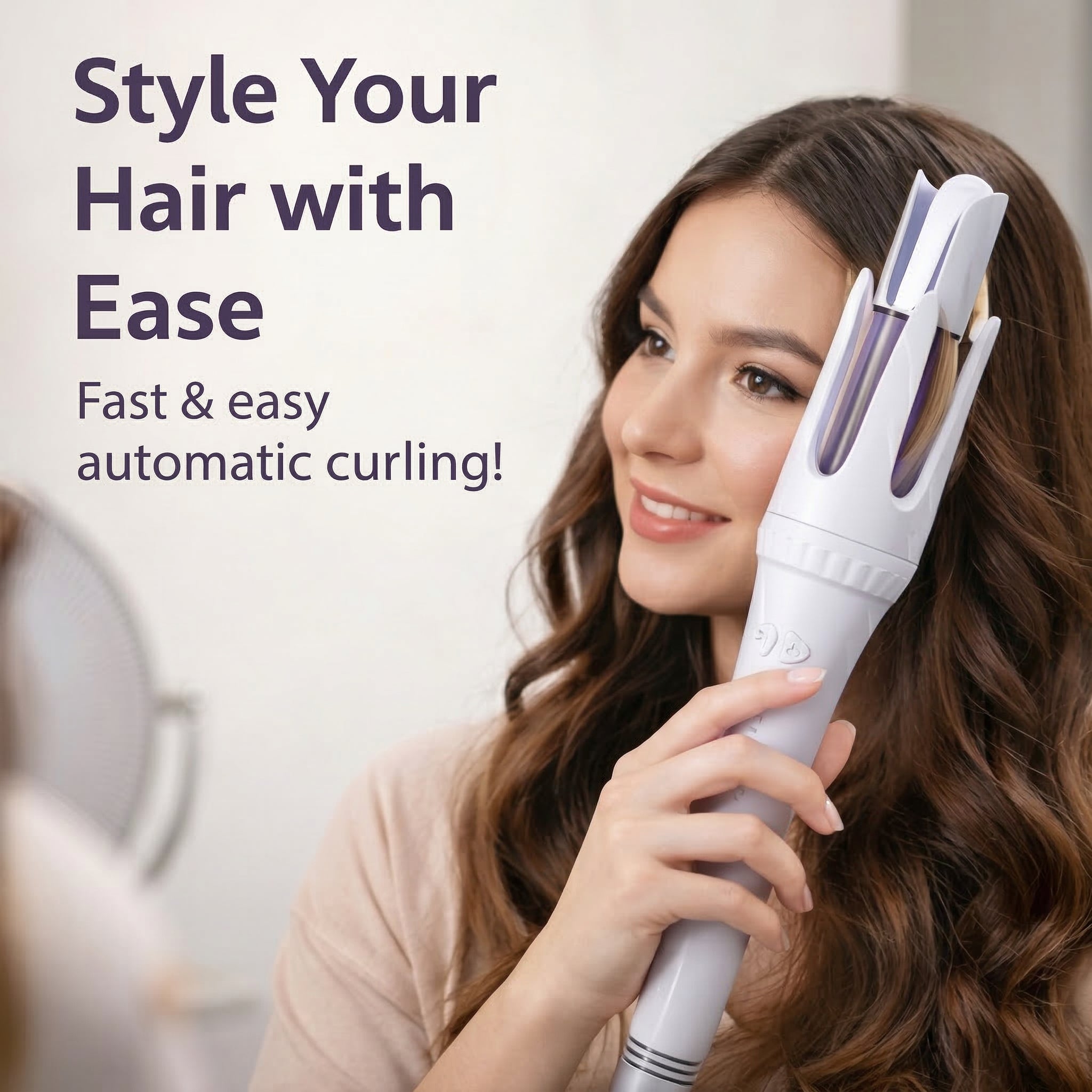 Automatic Rotating Hair Curler