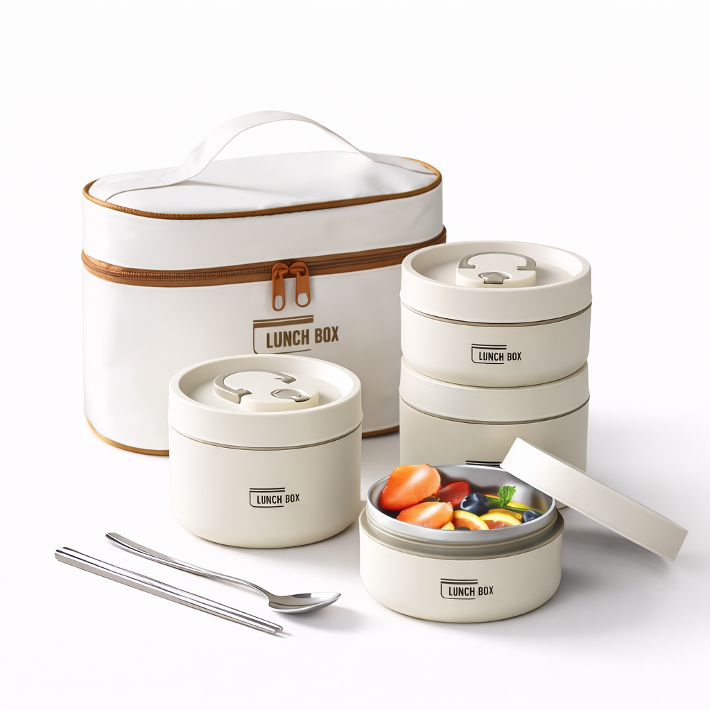 Your Ultimate Lunch Companion Premium Insulated Lunch Box Set