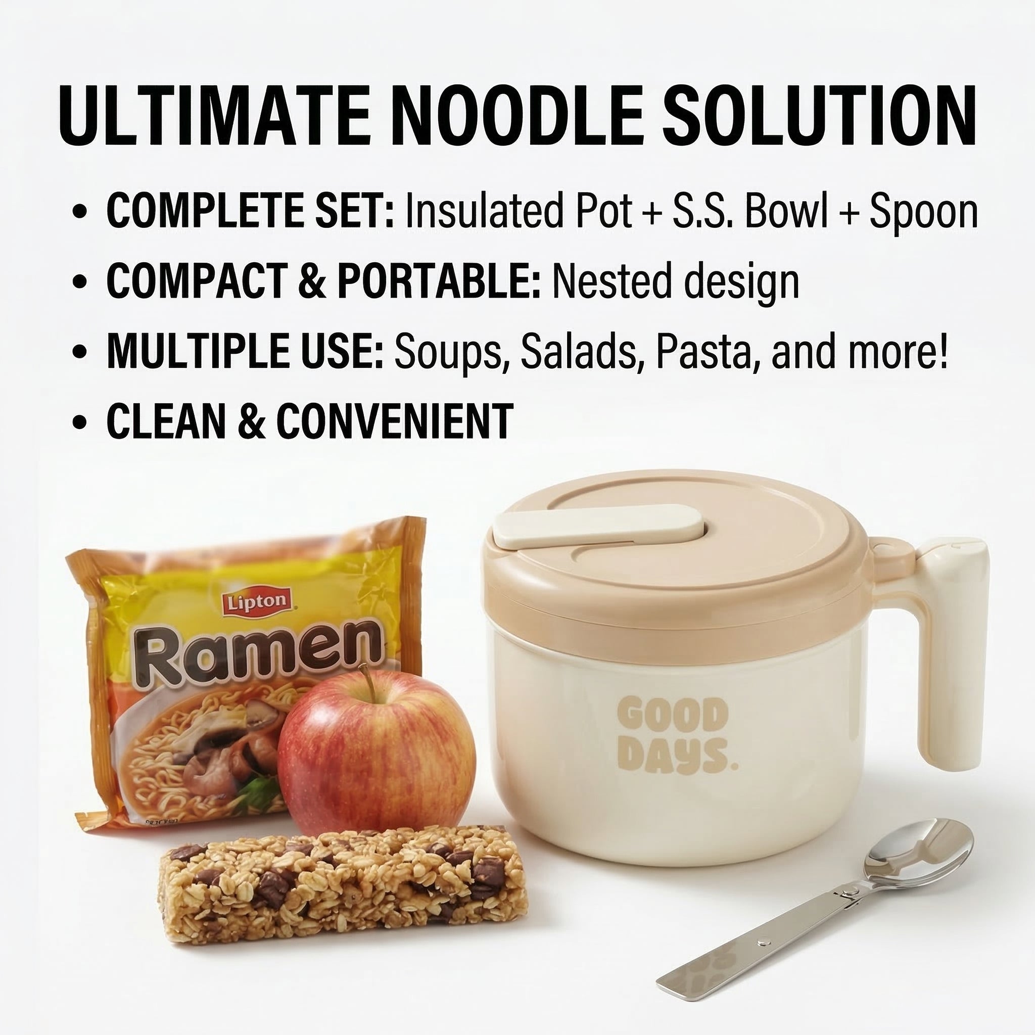 Your Ultimate Lunch Companion Premium Insulated Lunch Box Set