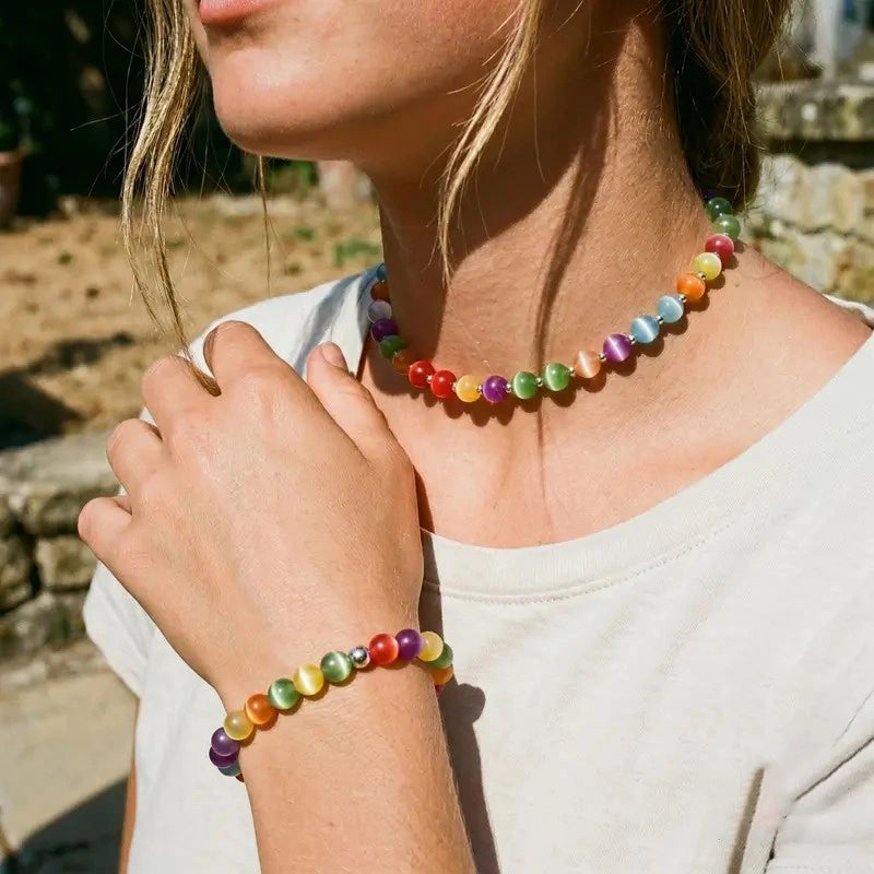 csandiva™ UV-Reactive Magic Sun Choker - Daily Dopamine Booster & Sun-Activated Elegance | Claim 90% OFF Today🔥
