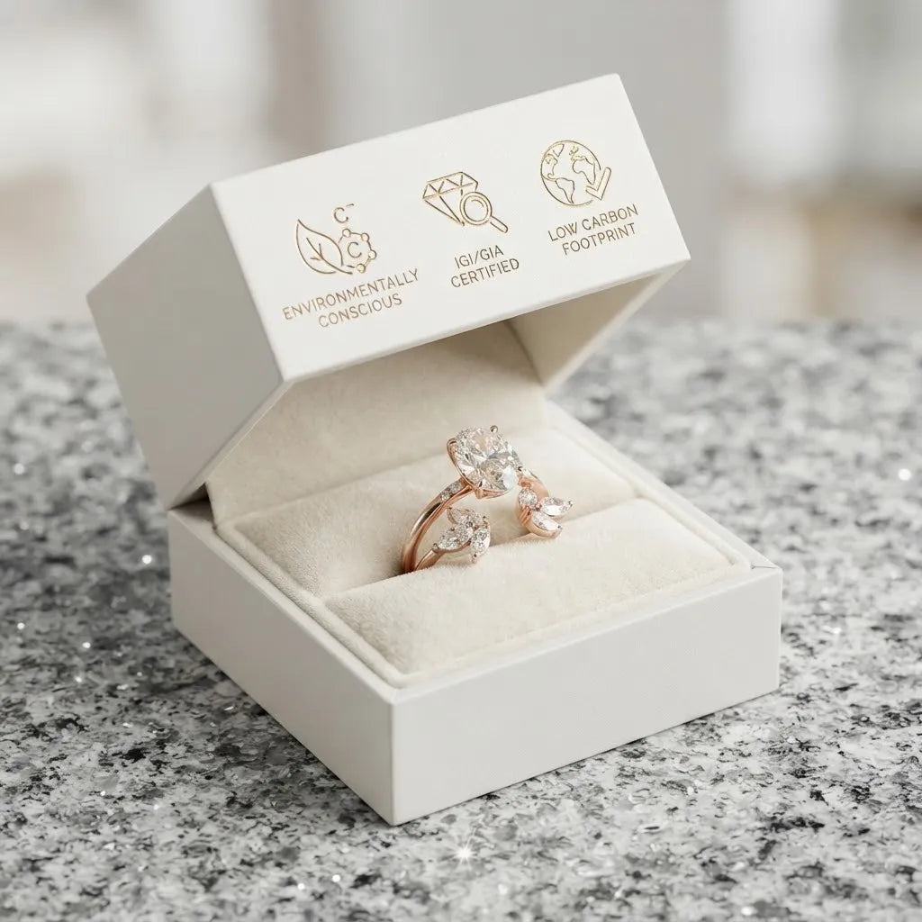 3.5-Carat Oval Open-Shank Wave Bridal Ring Set | Comfort Fit & Anti-Rotation Design--Last Day Sale-90% OFF🔥