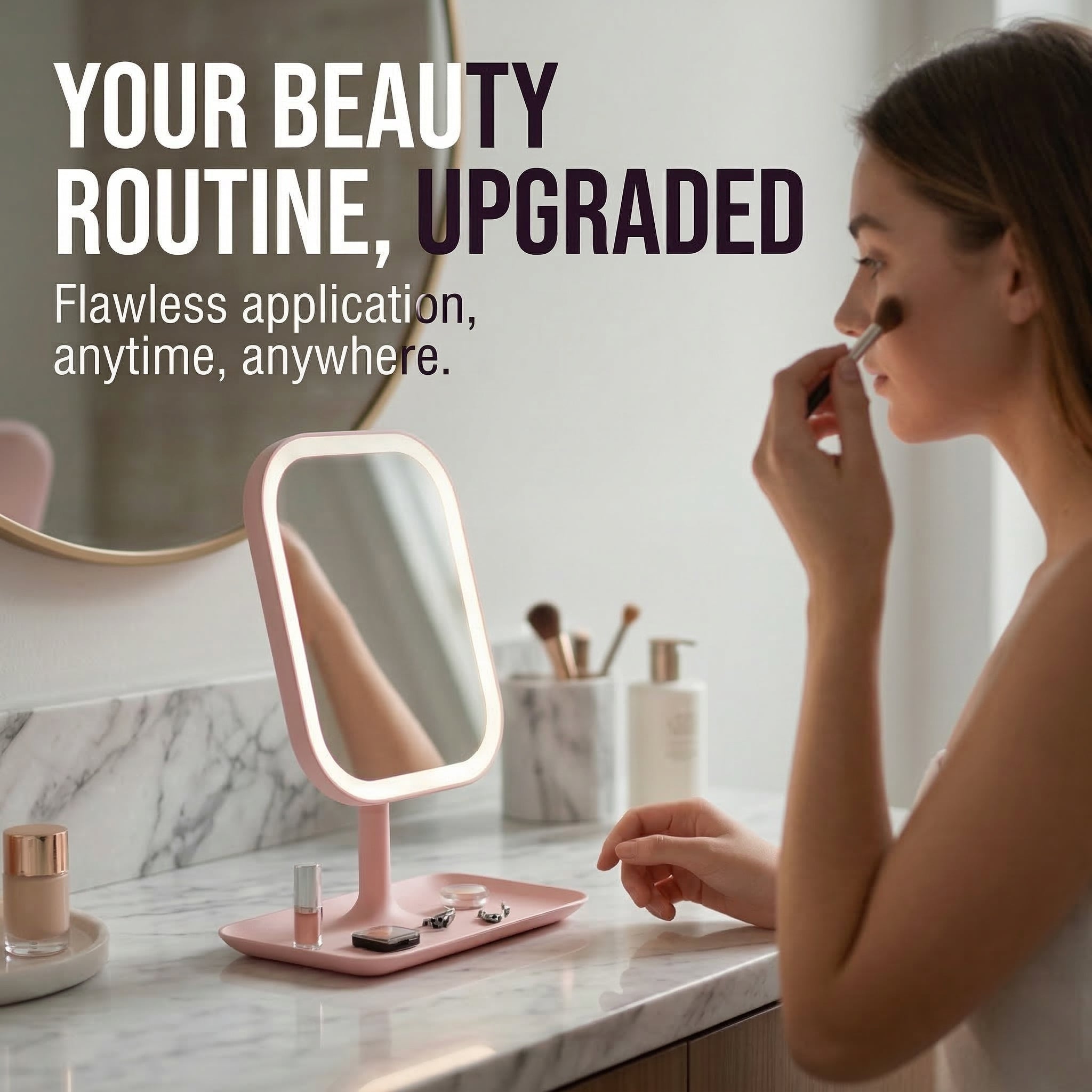 The Flawless Glow Premium LED Makeup Mirror