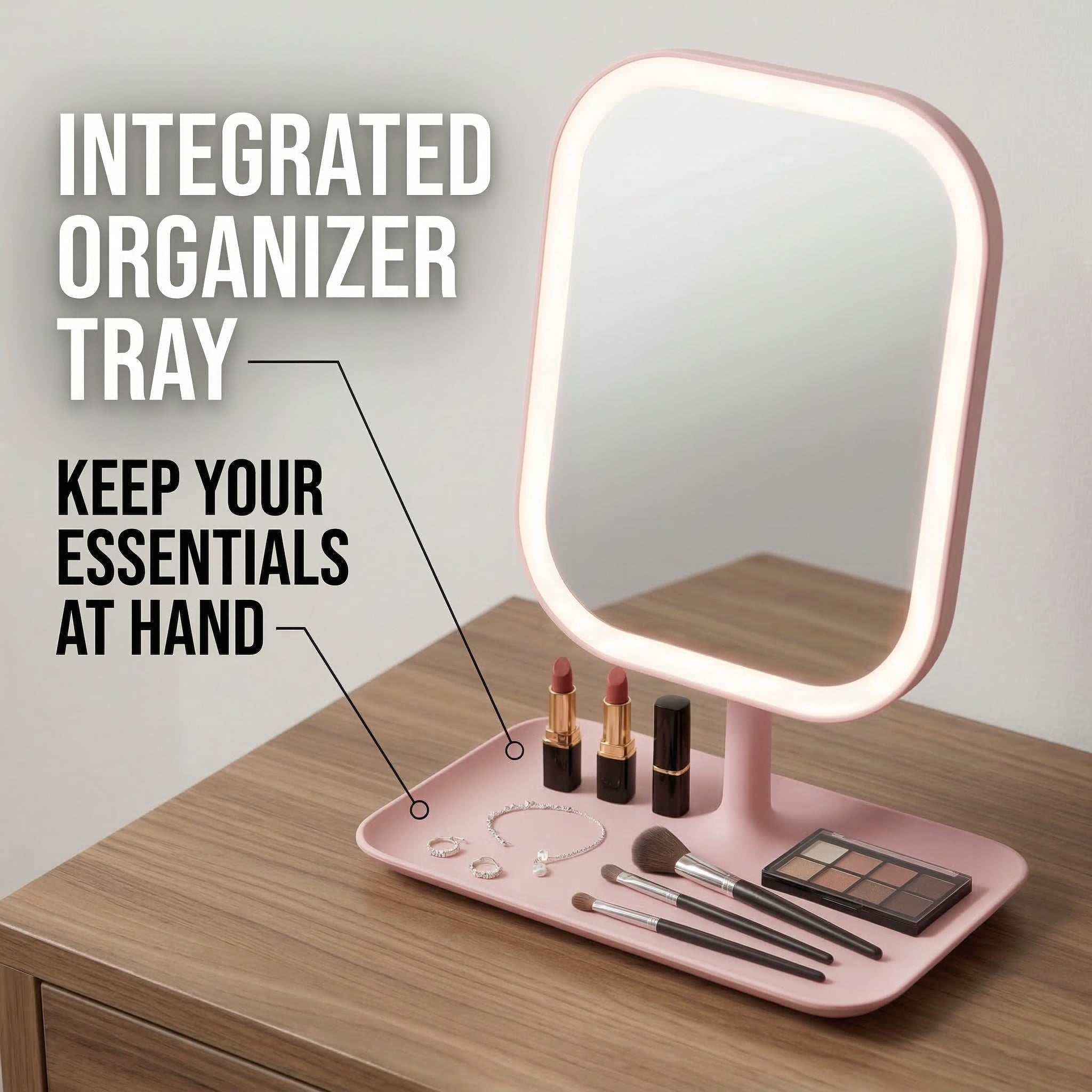 The Flawless Glow Premium LED Makeup Mirror
