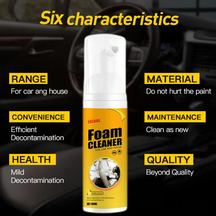 Effortless Miracle Multi-Surface Cleaning Spray | Instant Dirt & Stain Remover (Last Day 90% OFF 🔥)