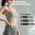 Clip-On Waist Fan – 360° Adjustable Airflow, 3 Speeds, Hands-Free Cooling (Last Day 50% OFF 🔥)