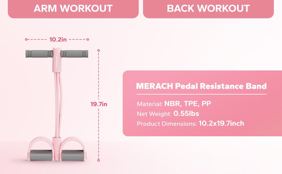 Multifunction Pedal Resistance Band, Elastic Pull Rope Fitness, Full-Body Workout at Home Gym, Exercise Sit-up, Yoga, Abdominal Training Summervibes Last Day 90% OFF 🔥