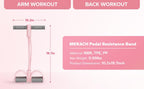 Multifunction Pedal Resistance Band, Elastic Pull Rope Fitness, Full-Body Workout at Home Gym, Exercise Sit-up, Yoga, Abdominal Training Summervibes Last Day 90% OFF 🔥