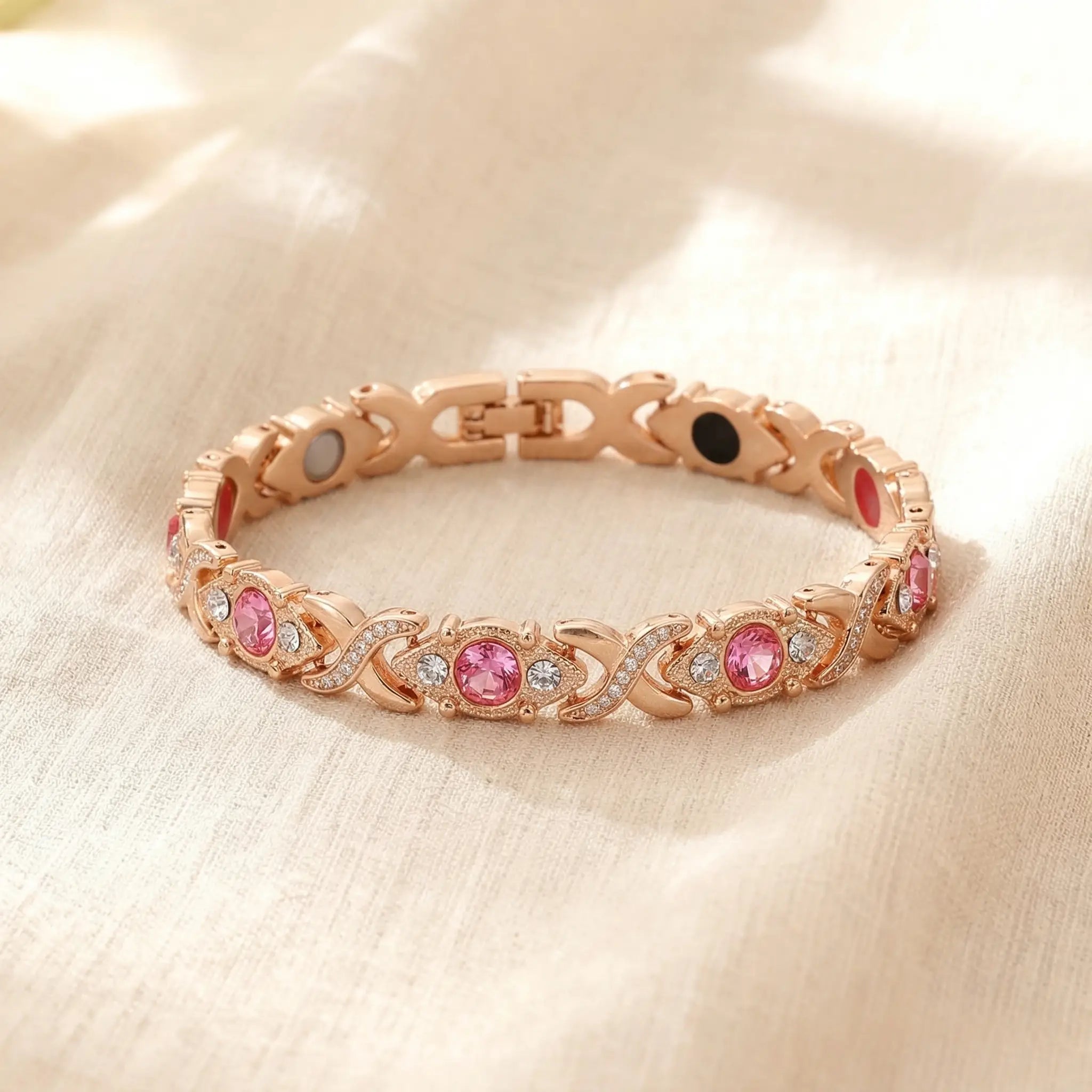 Soothe Stiff Joints: Elegant Copper Magnetic Bracelet -Last Day Sale-90% OFF🔥