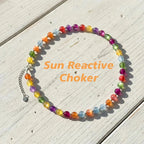 csandiva™ UV-Reactive Magic Sun Choker - Daily Dopamine Booster & Sun-Activated Elegance | Claim 90% OFF Today🔥