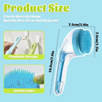 One-Press Foaming Pet Cleaning Brush – Wet & Dry Grooming Brush with Soft Bristles | Last Day 50% OFF 🔥