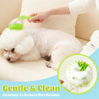 One-Press Foaming Pet Cleaning Brush – Wet & Dry Grooming Brush with Soft Bristles | Last Day 50% OFF 🔥