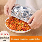 🔥 50% OFF Insulated Food Covers – 50 PCS Universal Fit Covers to Keep Meals Warm, Fresh & Ready to Serve