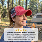 The "No Hat Hair" Criss-Cross Ponytail Cap | Women's Premium Washed Cotton Messy Bun Hat for Effortless Style Last Day Sale-90% OFF🔥