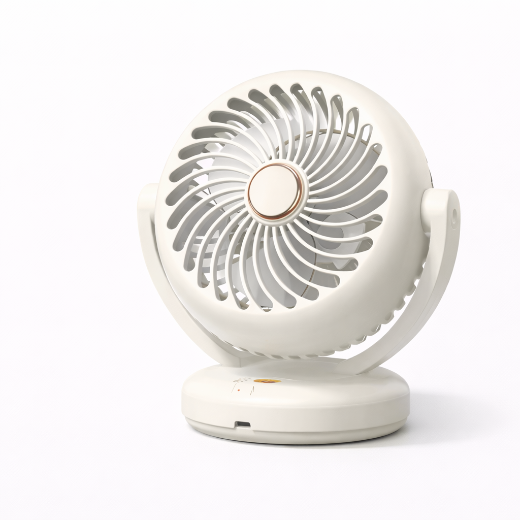 Adjustable 3-Speed Desk Fan