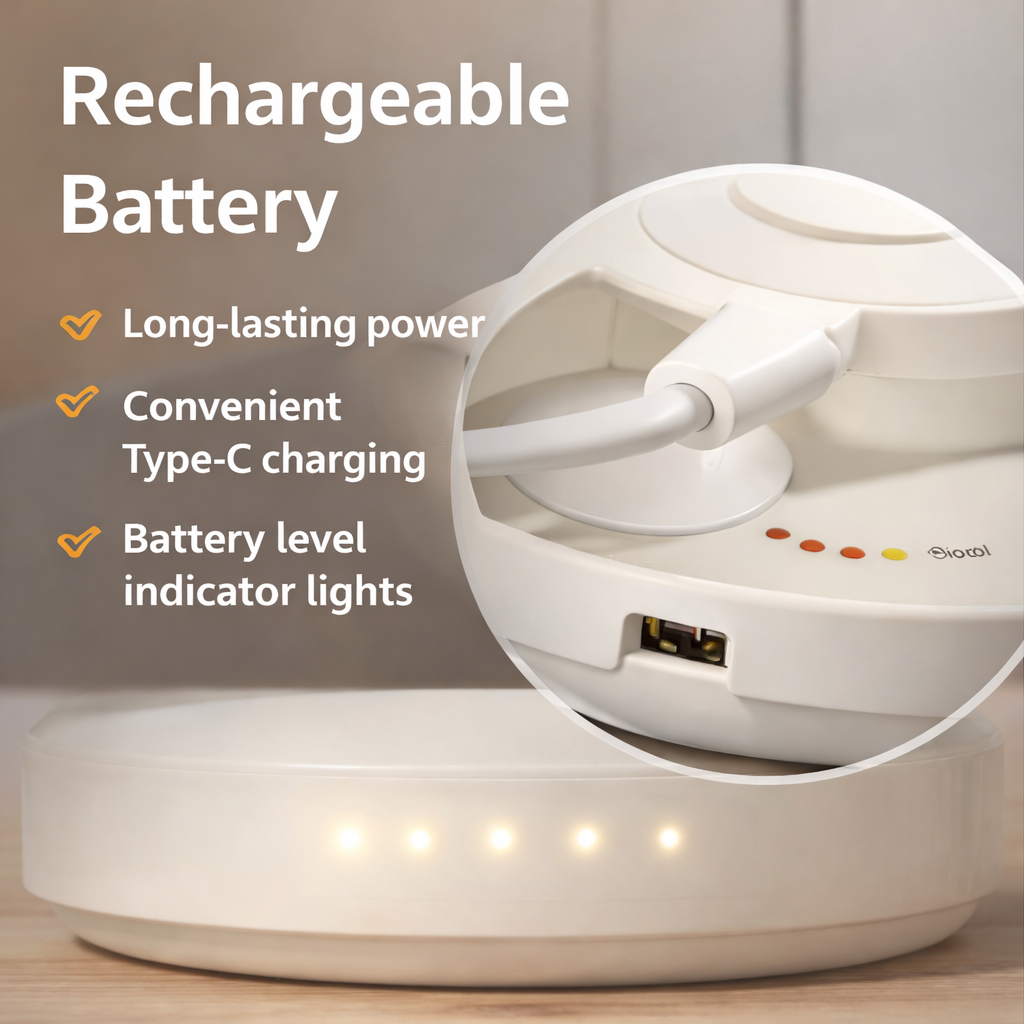 Adjustable 3-Speed Desk Fan