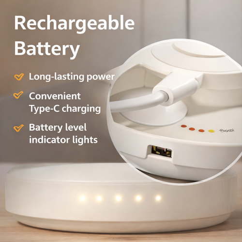 Adjustable 3-Speed Desk Fan