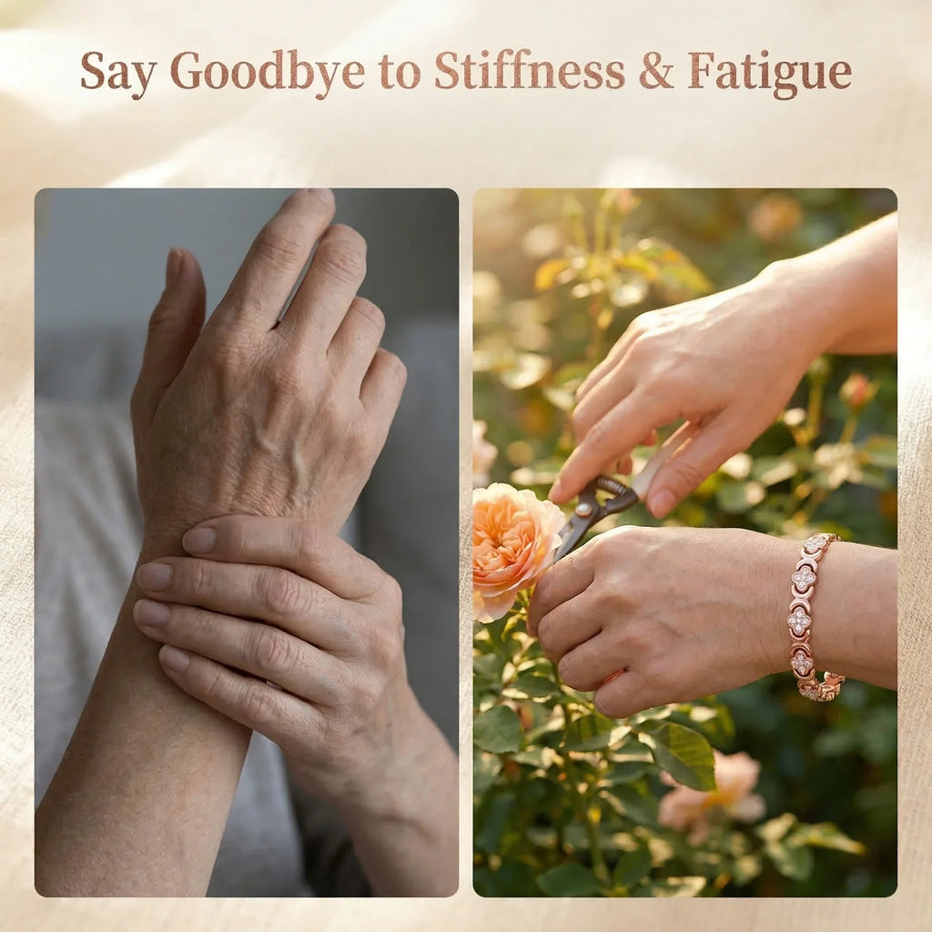Soothe Stiff Joints: Elegant Copper Magnetic Bracelet -Last Day Sale-90% OFF🔥