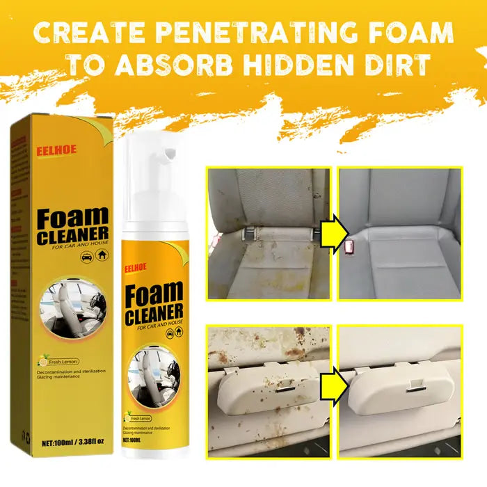 Effortless Miracle Multi-Surface Cleaning Spray | Instant Dirt & Stain Remover (Last Day 90% OFF 🔥)