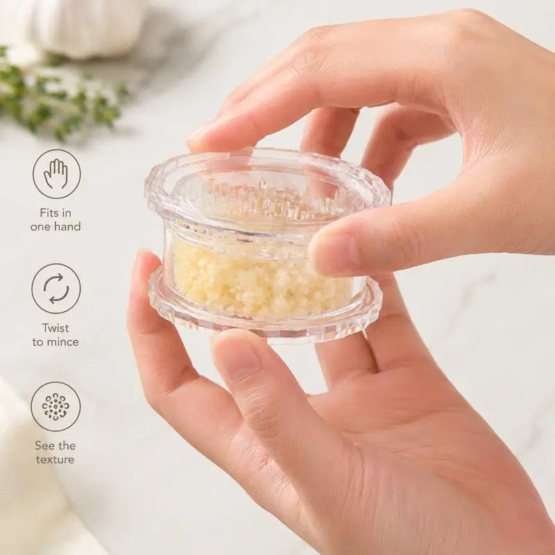 Last Day 50% OFF 🔥 Manual Twist Grinder – No-Knife Prep for Garlic, Ginger, Chili & Herbs