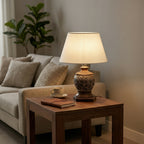 Rustic Textured Table Lamp