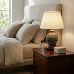 Rustic Textured Table Lamp