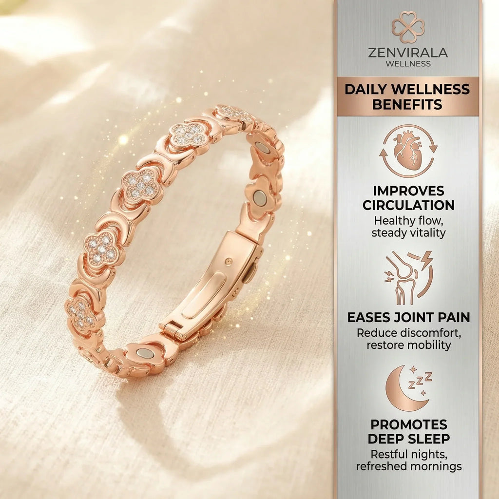 Soothe Stiff Joints: Elegant Copper Magnetic Bracelet -Last Day Sale-90% OFF🔥