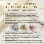 A Gentle Spin to Soothe Your Soul: Discover the Power of Zircon Healing-Last Day Sale-90% OFF🔥
