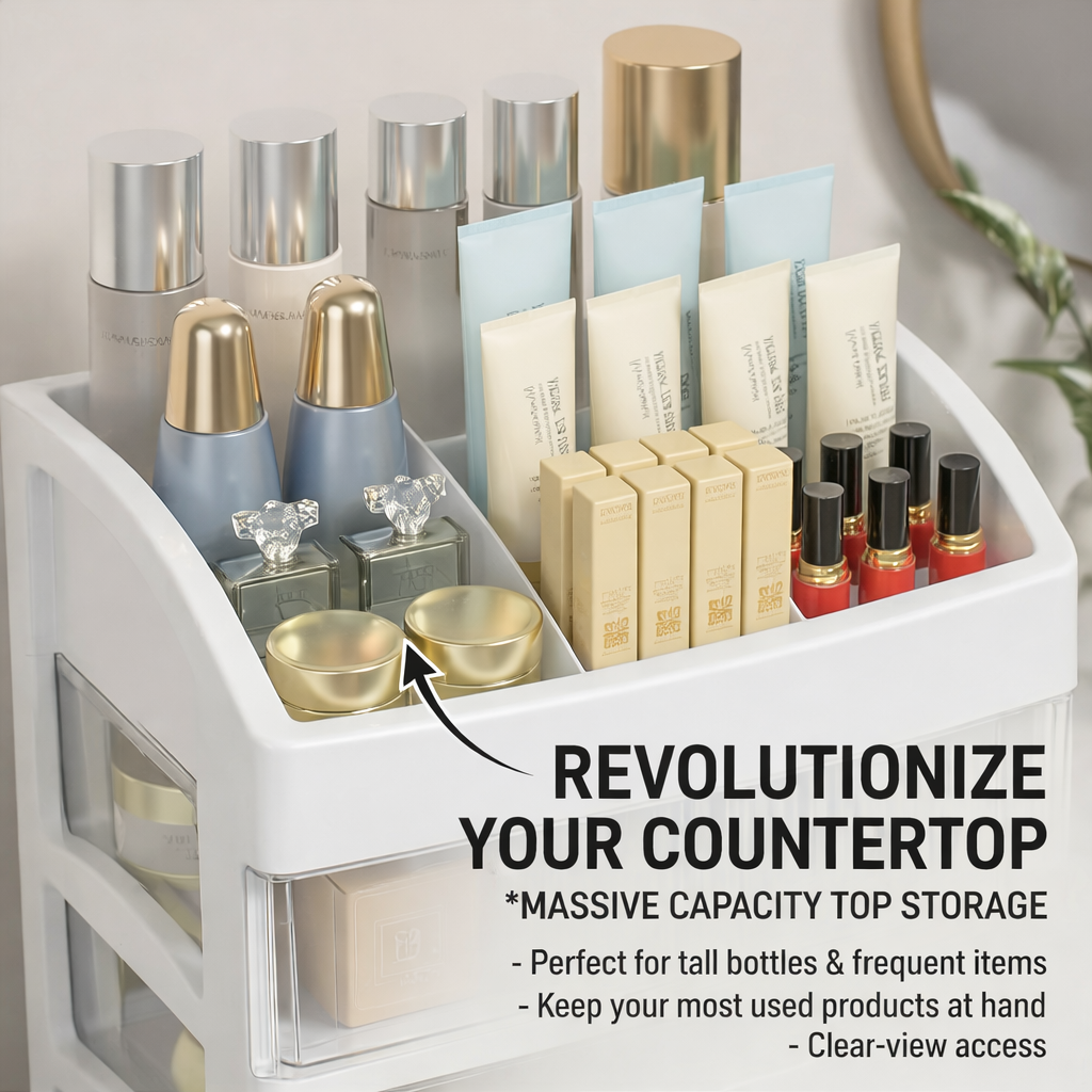 The Ultimate Beauty Station Makeup Organizer