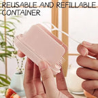 Last Day 50% OFF 🔥 Automatic Pop-Up Floss Pick Holder – Compact Refillable Travel Case