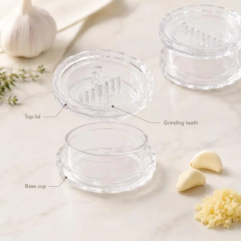 Last Day 50% OFF 🔥 Manual Twist Grinder – No-Knife Prep for Garlic, Ginger, Chili & Herbs
