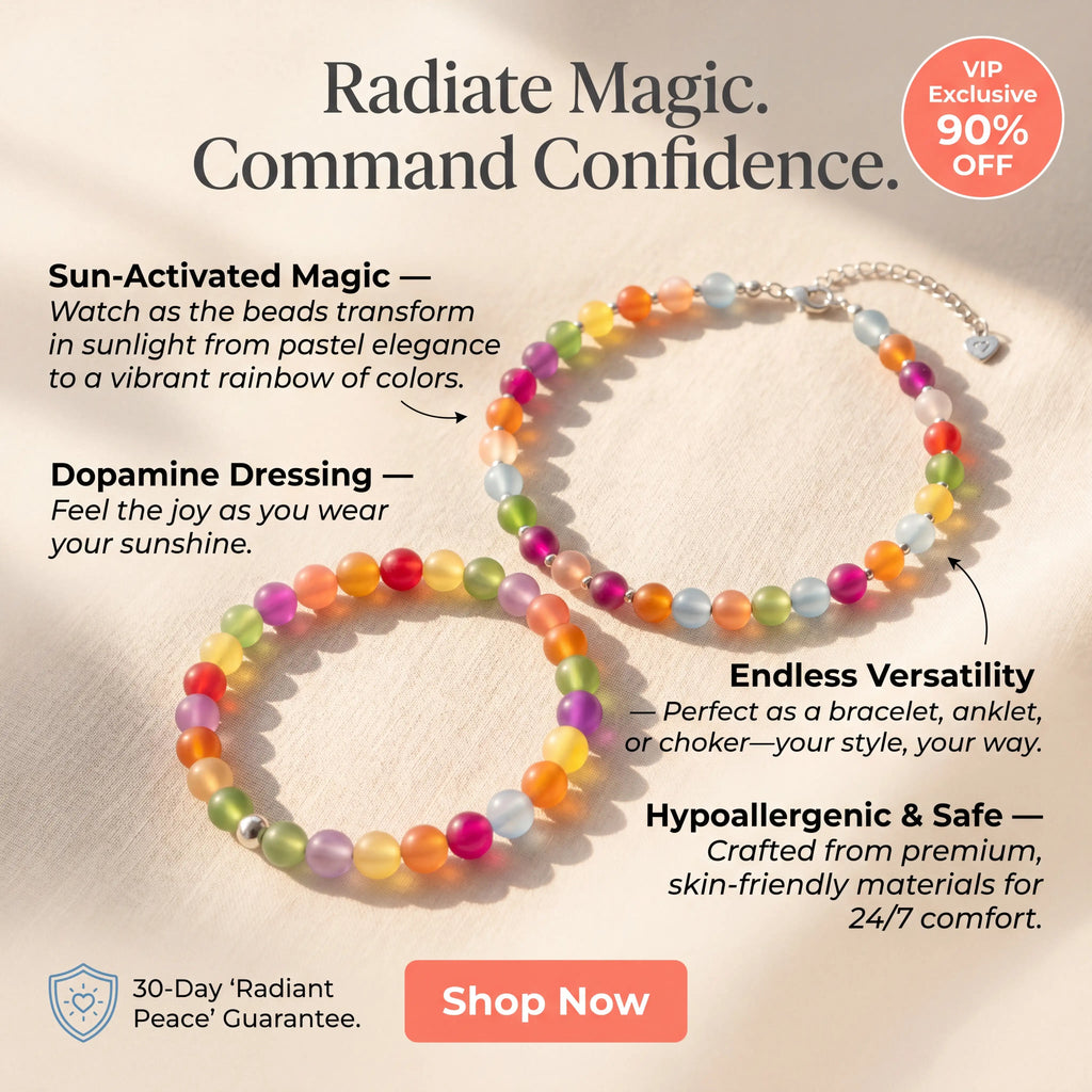 csandiva™ UV-Reactive Magic Sun Choker - Daily Dopamine Booster & Sun-Activated Elegance | Claim 90% OFF Today🔥