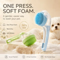 One-Press Foaming Pet Cleaning Brush – Wet & Dry Grooming Brush with Soft Bristles | Last Day 50% OFF 🔥