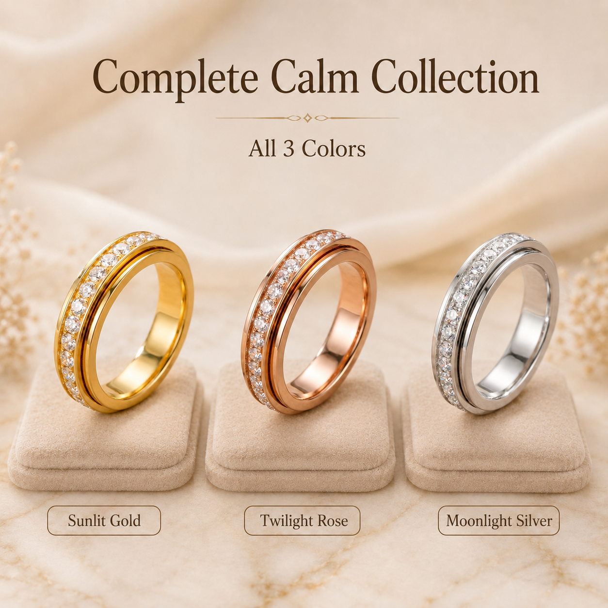 Reclaim Your Calm, One Silent Turn at a Time. Meet The Next Generation Mindfulness Ring -Last Day Sale-90% OFF🔥
