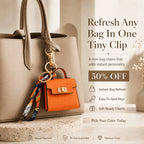 Mini Square Bag Charm Keychain – Cute Leather Purse Pendant That Instantly Refreshes Your Handbag, Keys, Backpack & Everyday Tote | Last Day 50% OFF 🔥