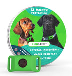 12-Month Flea & Tick Protection Pendant for Dogs – Natural, Water-Resistant, One-Size Collar Tag Last Day 50% OFF 🔥