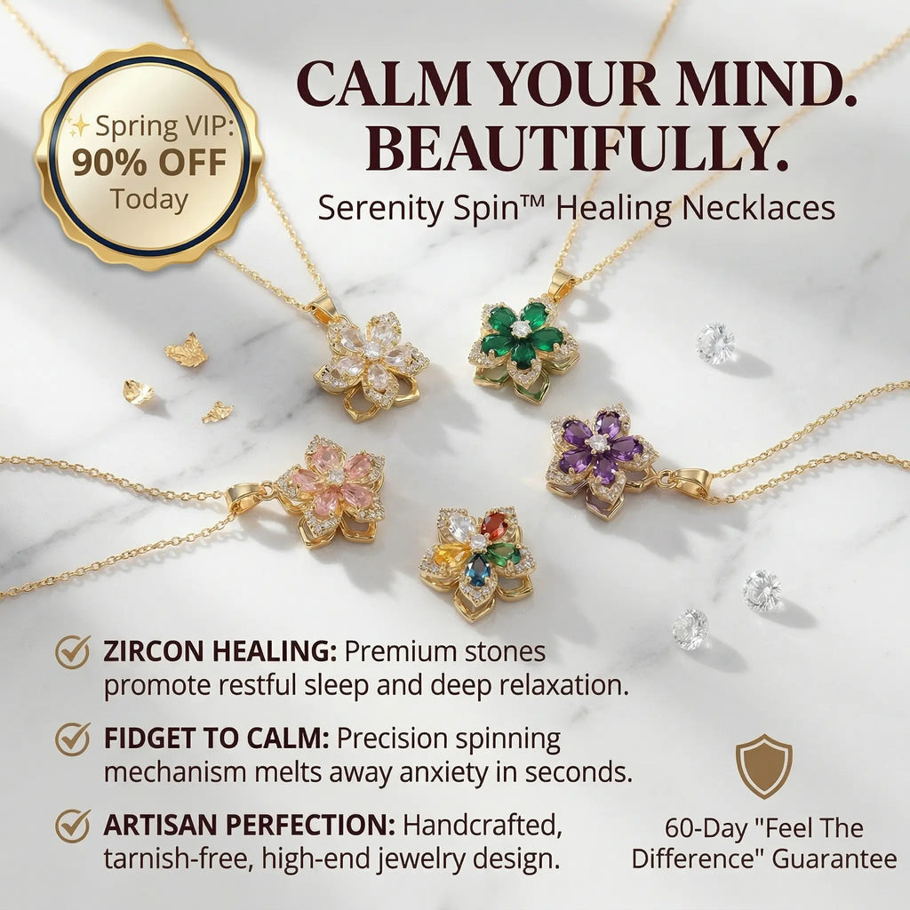 A Gentle Spin to Soothe Your Soul: Discover the Power of Zircon Healing-Last Day Sale-90% OFF🔥