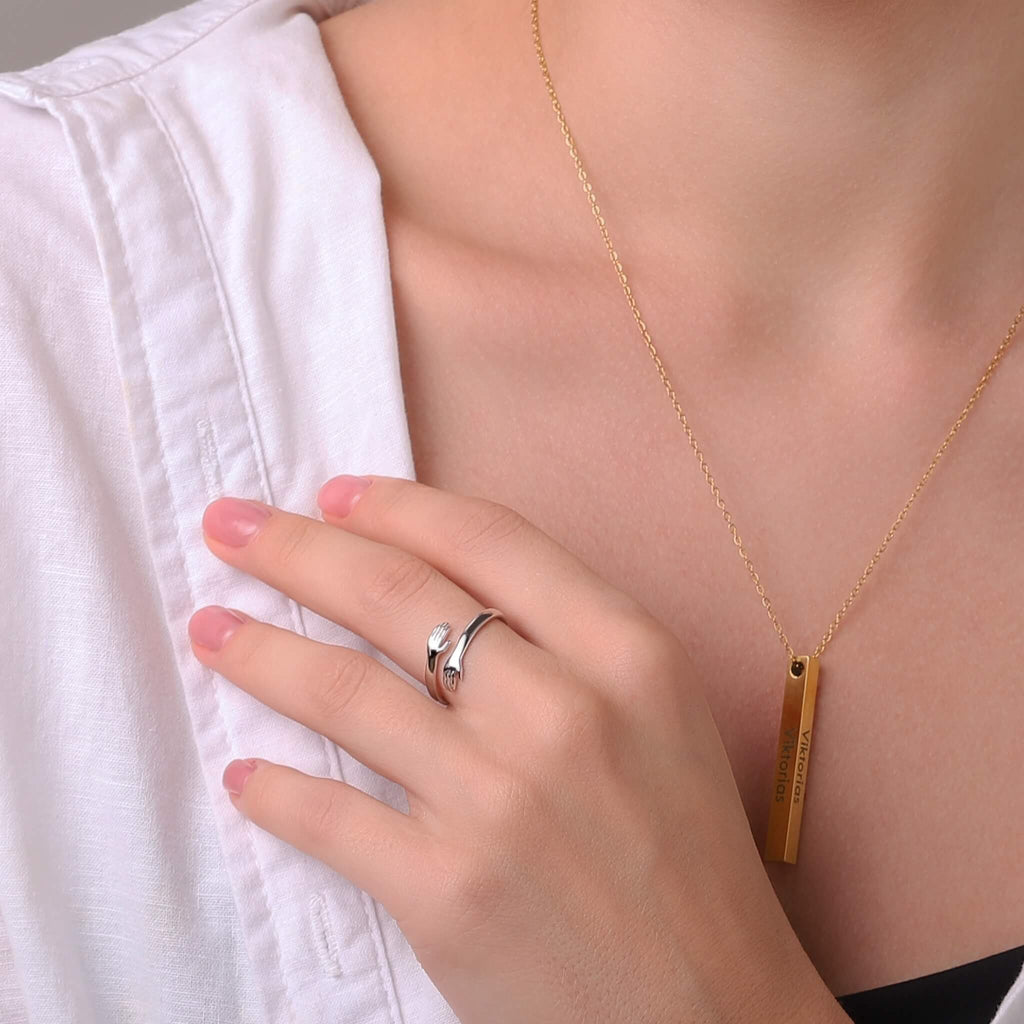 To My Granddaughter – Hug Ring Last Day 90% OFF 🔥