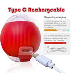Bestselling Smart Interactive Pet Rolling Ball | Automatic USB Teaser Toy (Includes 2 Free Replacement Tails) | The Ultimate Boredom Buster for Your Furry Best Friend (Last Day 90% OFF 🔥)