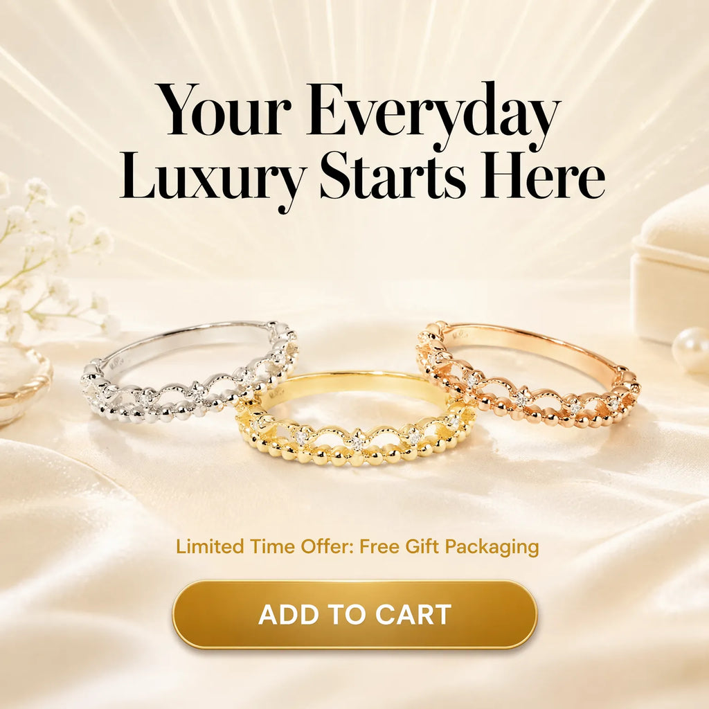 Diamond Lace Ring-- Timeless Elegance With A Delicate Touch Of Luxury