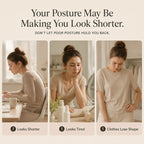Invisible Posture Support Brace for Work, Phone Use & Home — Helps Open Rounded Shoulders, Look Taller, Feel More Confident & Stay Discreet Under Clothes | Last Day 50% OFF 🔥