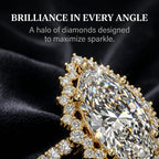 The Marquise Halo Ring Romantic Brilliance Designed For Your Forever Moment