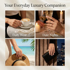 Diamond Lace Ring-- Timeless Elegance With A Delicate Touch Of Luxury