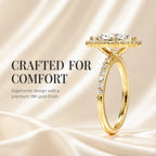 The Marquise Halo Ring Romantic Brilliance Designed For Your Forever Moment