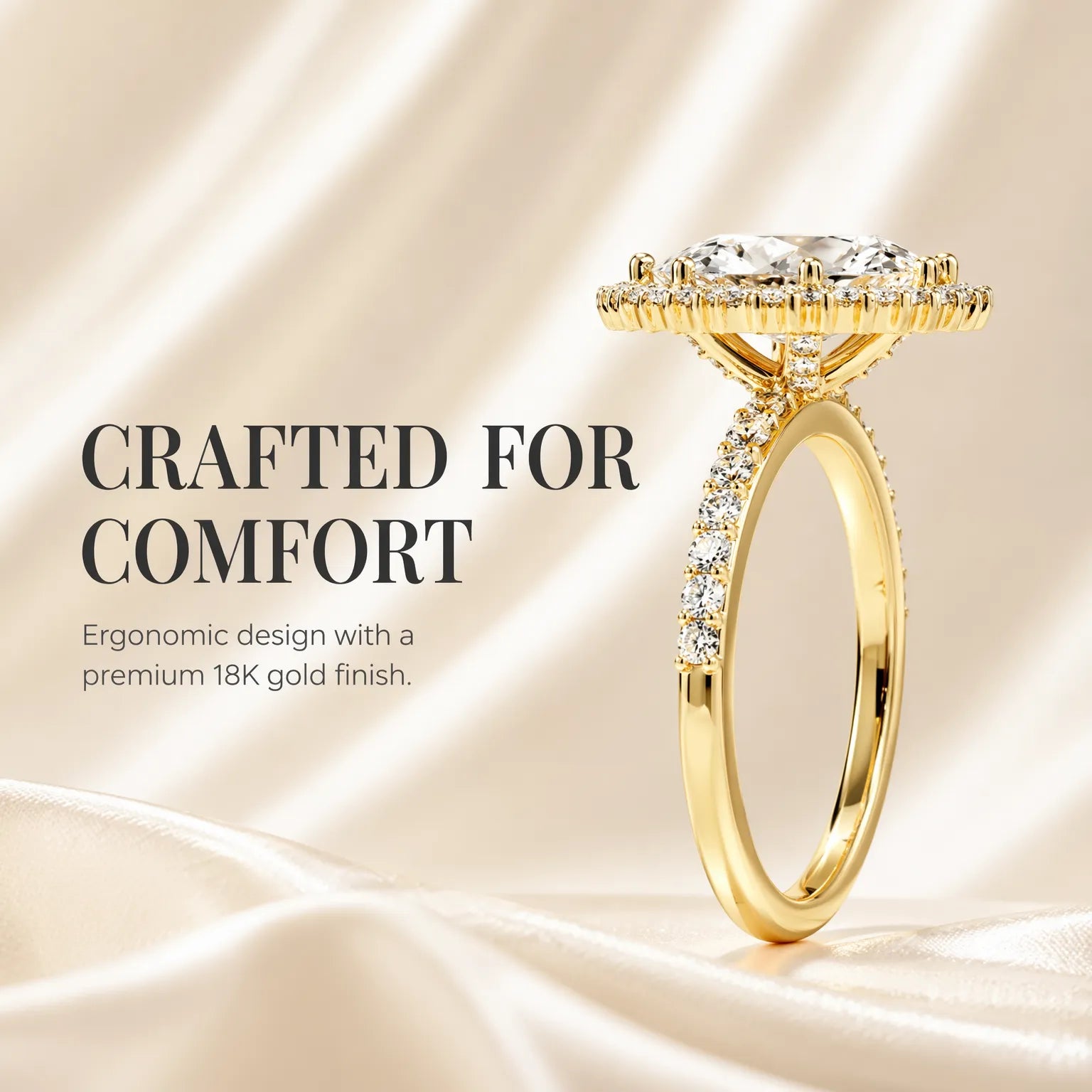 The Marquise Halo Ring Romantic Brilliance Designed For Your Forever Moment
