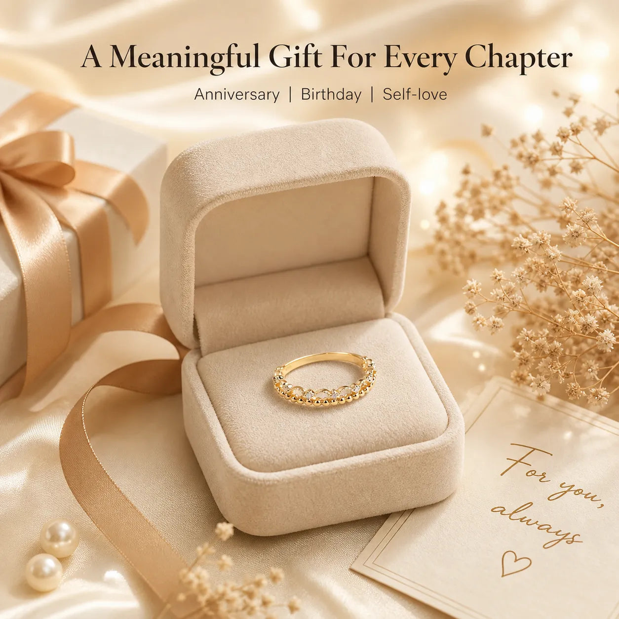 Diamond Lace Ring-- Timeless Elegance With A Delicate Touch Of Luxury