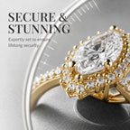 The Marquise Halo Ring Romantic Brilliance Designed For Your Forever Moment